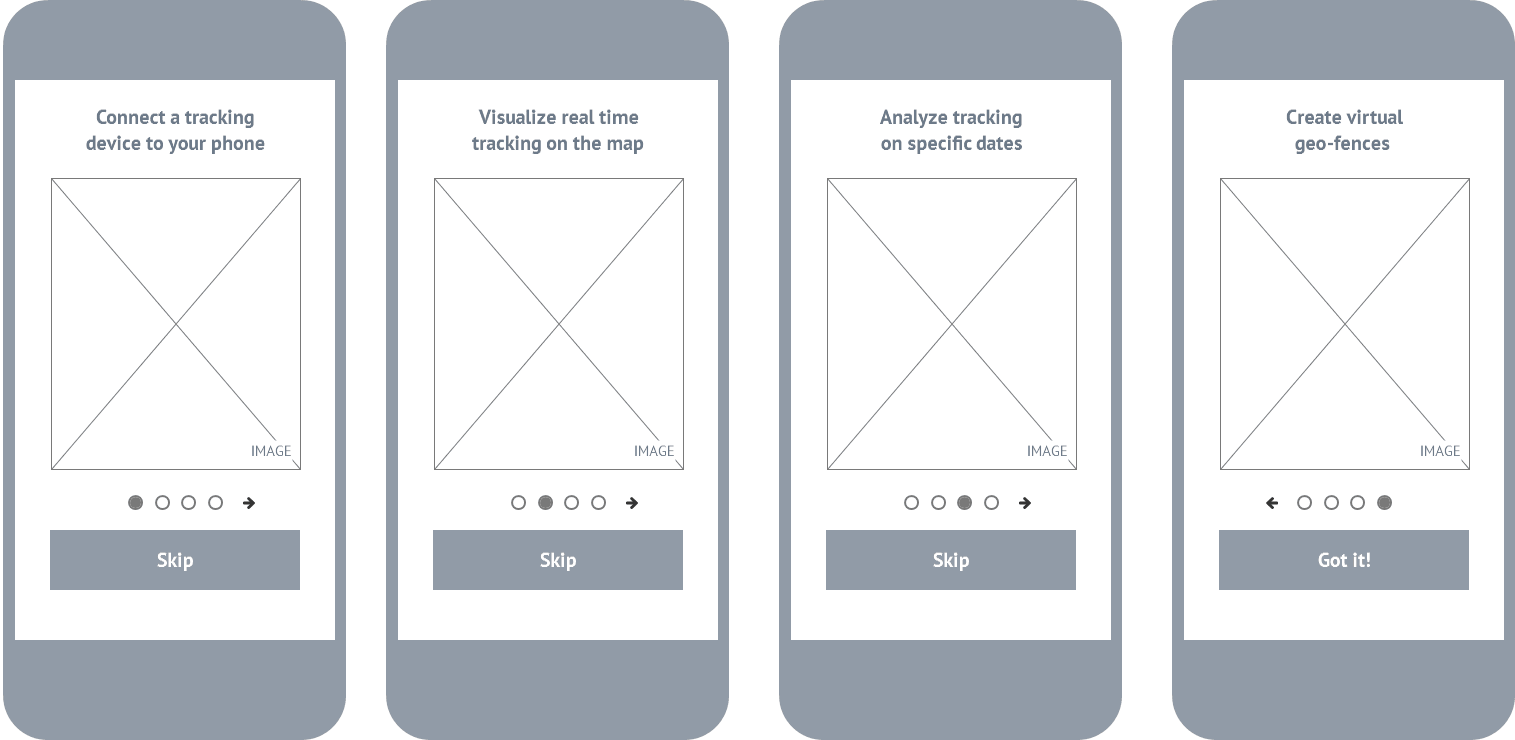 onboarding screens